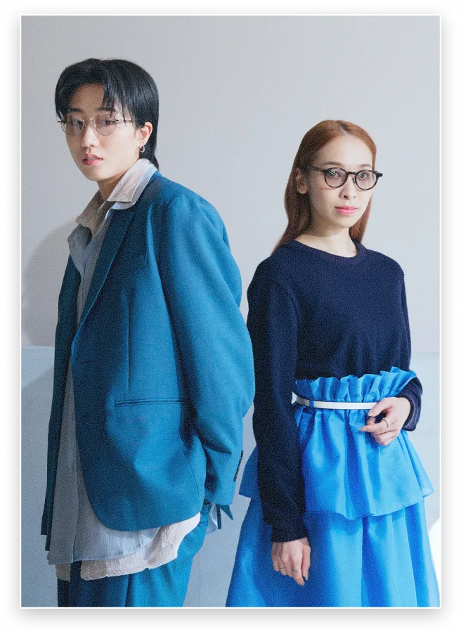 宝塚歌劇団星組 大希颯・碧羽陽 e_BY EYEVANアイウェア着用