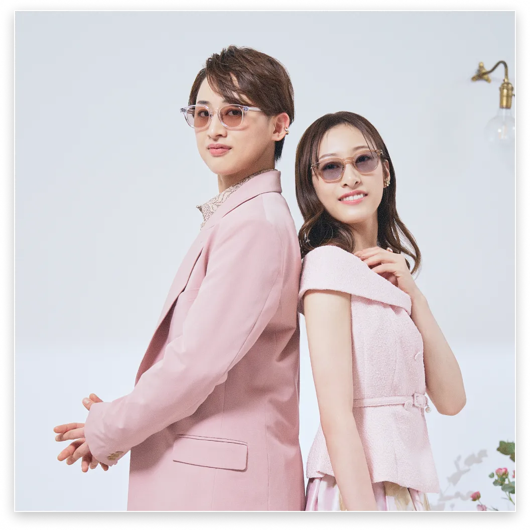 花組 鏡星珠・翠笙芹南 コンセプトポートレート