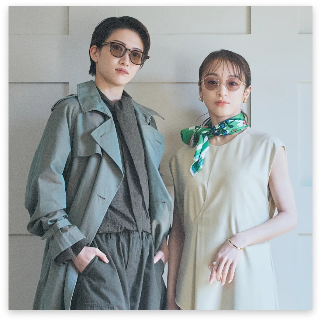 雪組 律希奏・華純沙那 コンセプトポートレート