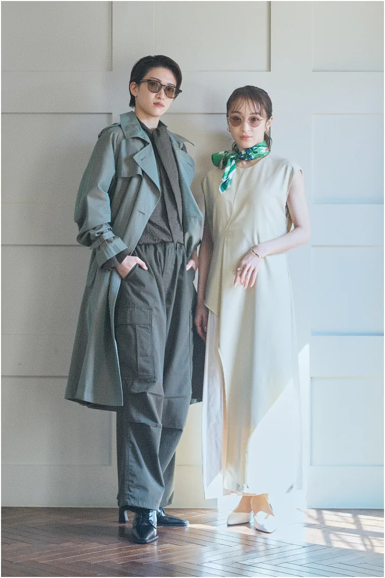 雪組 律希奏・華純沙那 縦位置ポートレート